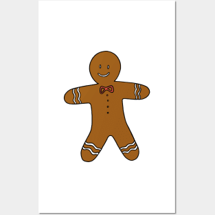 Gingerbread Man Posters and Art